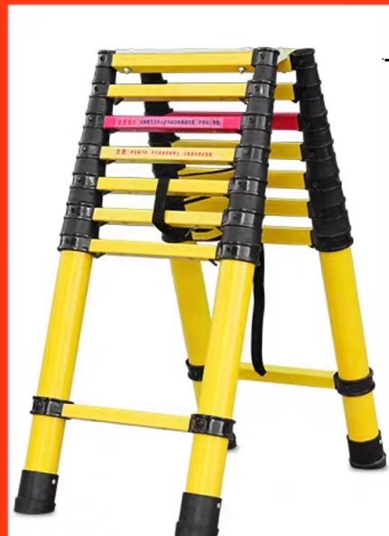 telescoping insulating herringbone ladder